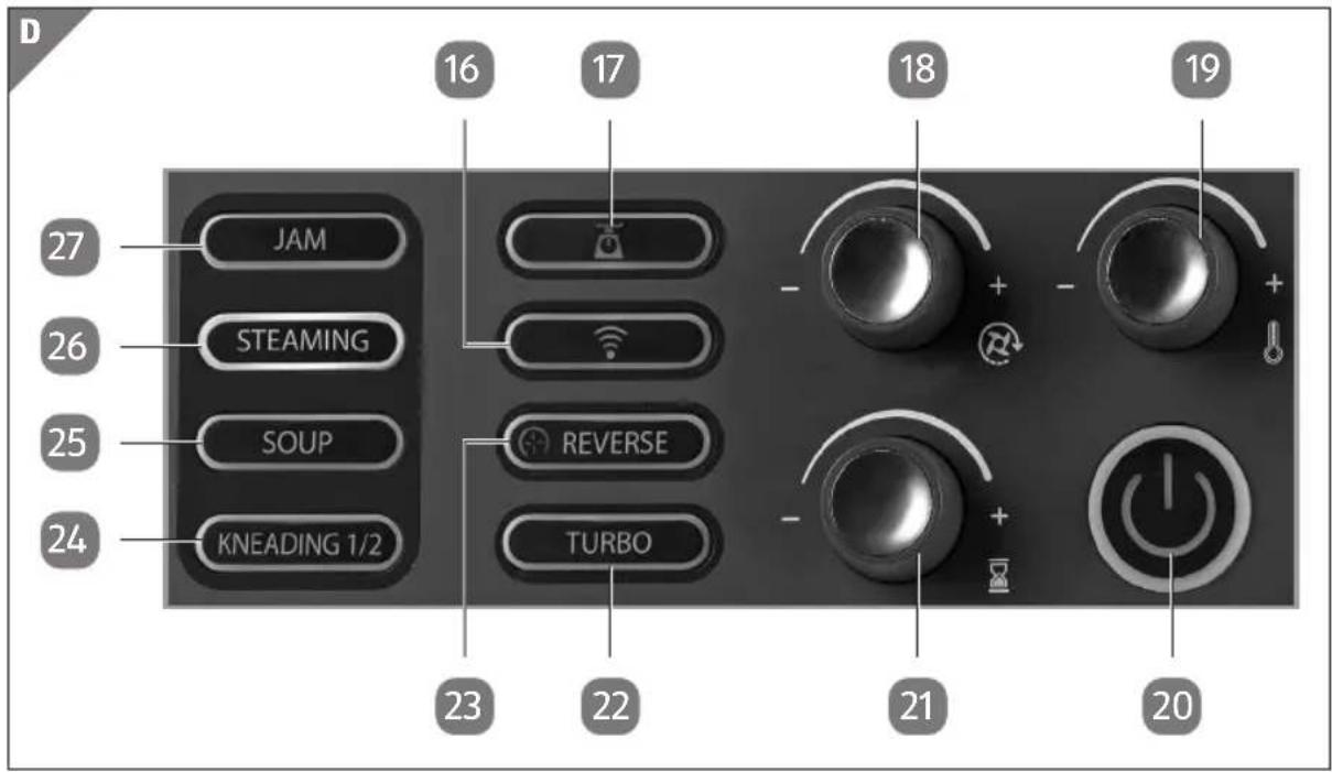Ambiano GTSFKMW01 - Keukenmachine met wififunctie - 3