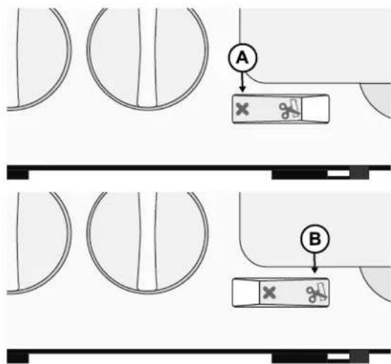PFAFF S1478 - De 2-draads overlockconverter verwijdersen - 1