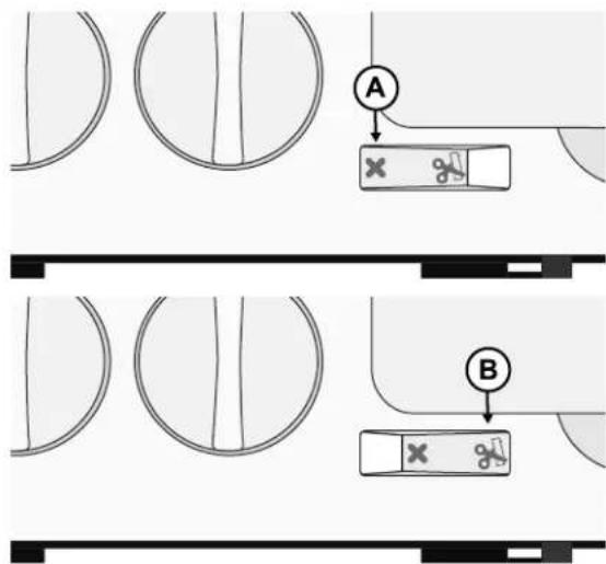 PFAFF S1478 - Abnehmen des 2-Faden-Overlock-Konverters - 1