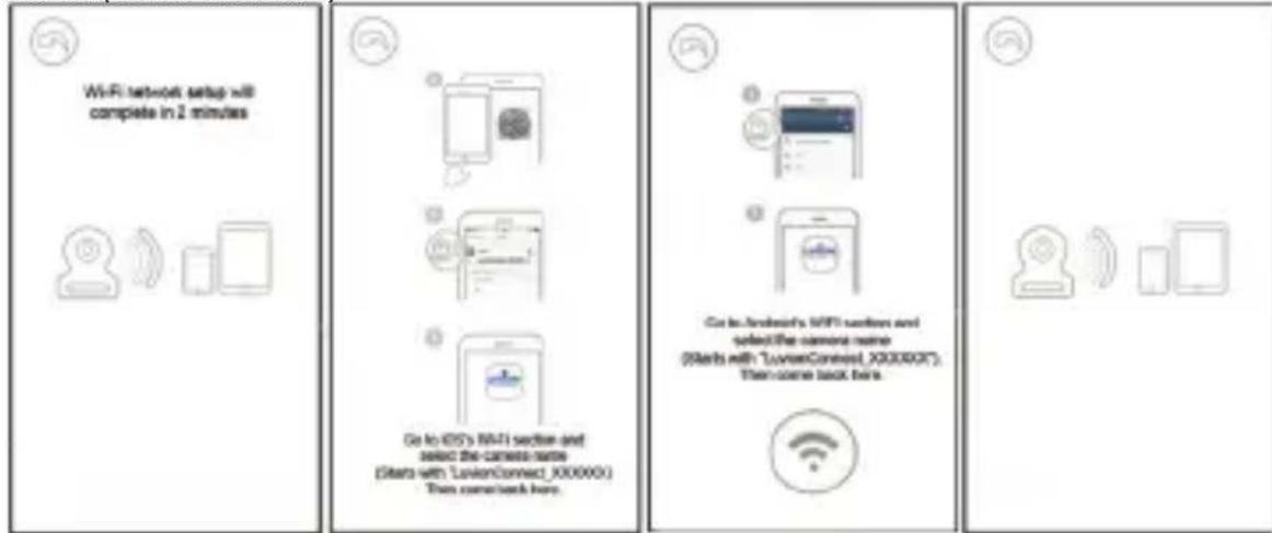 Luvion Grand Elite 3 Connect Plus - Verbinden Sie die Kamera drahtlos mit dem Router. - 2
