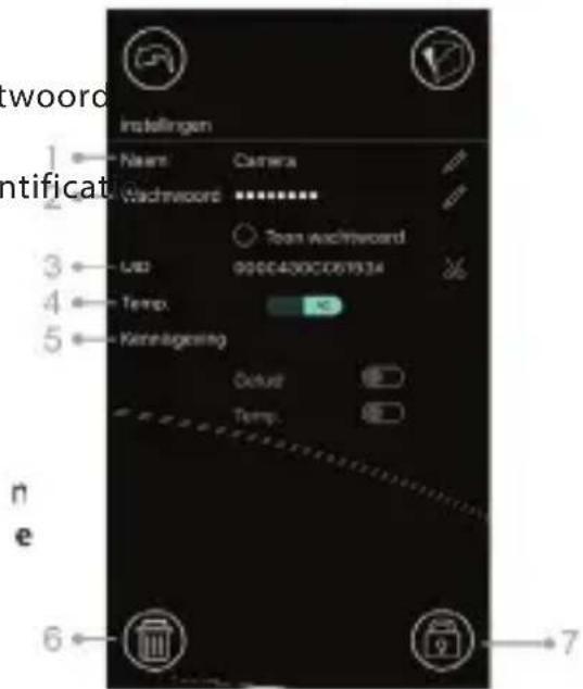 Luvion Grand Elite 3 Connect Plus - Functies van het instellingsmenu van de app (Zie fig. A11) - 2