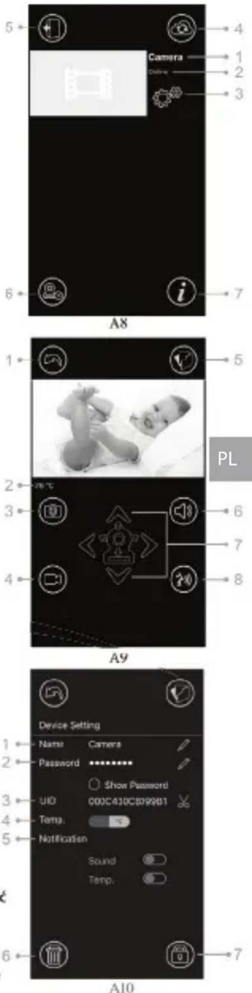 Luvion Grand Elite 3 Connect Plus - Funkcje menu ustawień aplikacji - 1