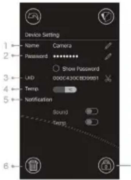 Luvion Grand Elite 3 Connect Plus - Les fonctions du menu paramètres de l'application - 1