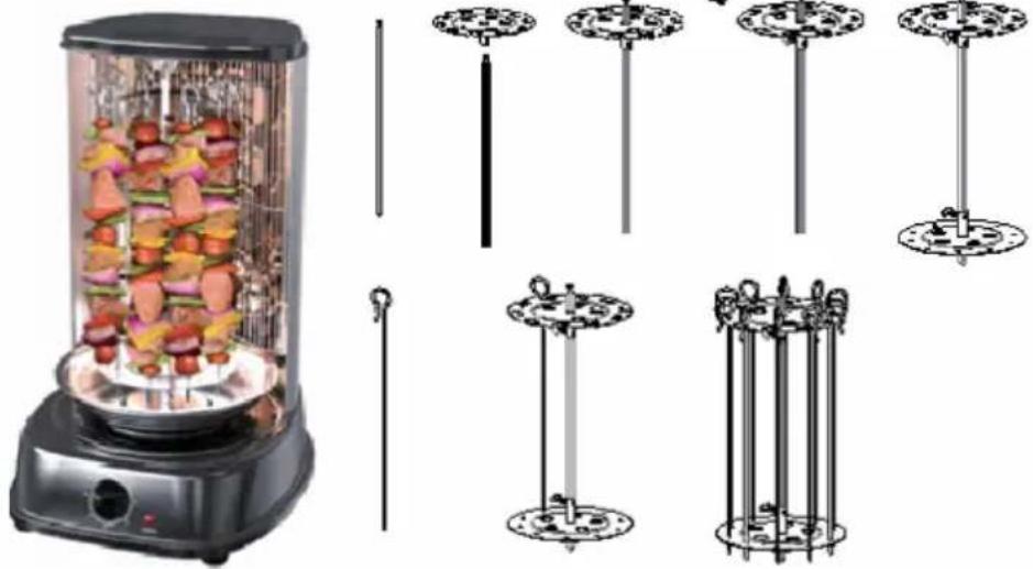 OneConcept Kebap Master Pro - VORSICHT - 1