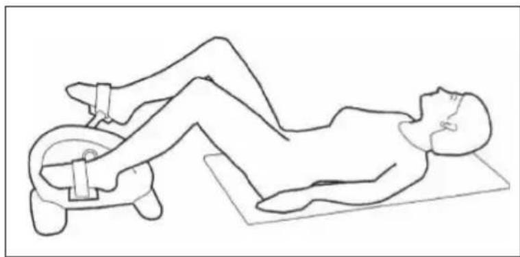 Klarfit Cycloony Mini BIke - Exercise 2: Lying down - 1