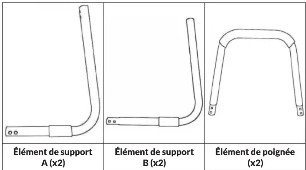 Klarfit Paarafit - Pièces détachées - 1