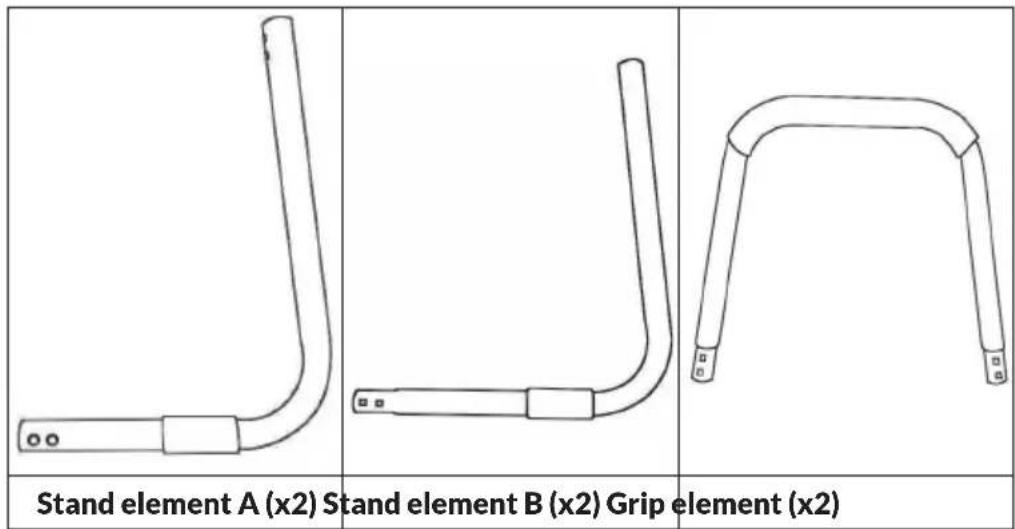 Klarfit Paarafit - INDIVIDUAL PARTS - 1