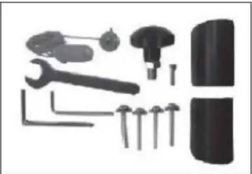 Klarfit Pacemaker X3 - INDIVIDUAL PARTS AND SMALL PARTS - 1