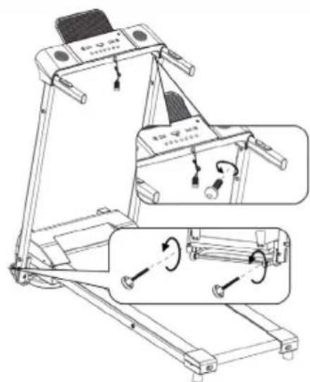 Klarfit Treado Active - Geräte zusammenklappen und aufklappen - 1