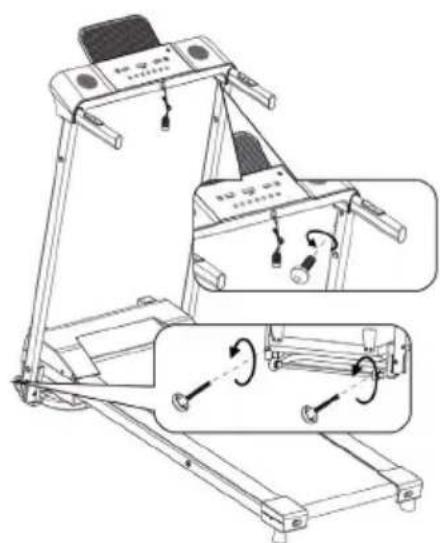 Klarfit Treado Active - Apparaat inklappen en uitklappen - 1