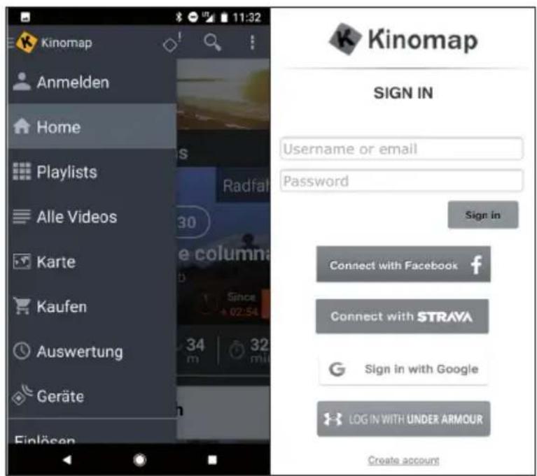 Klarfit Myon Cycle - TRAINING VIA KINOMAP APP - 2