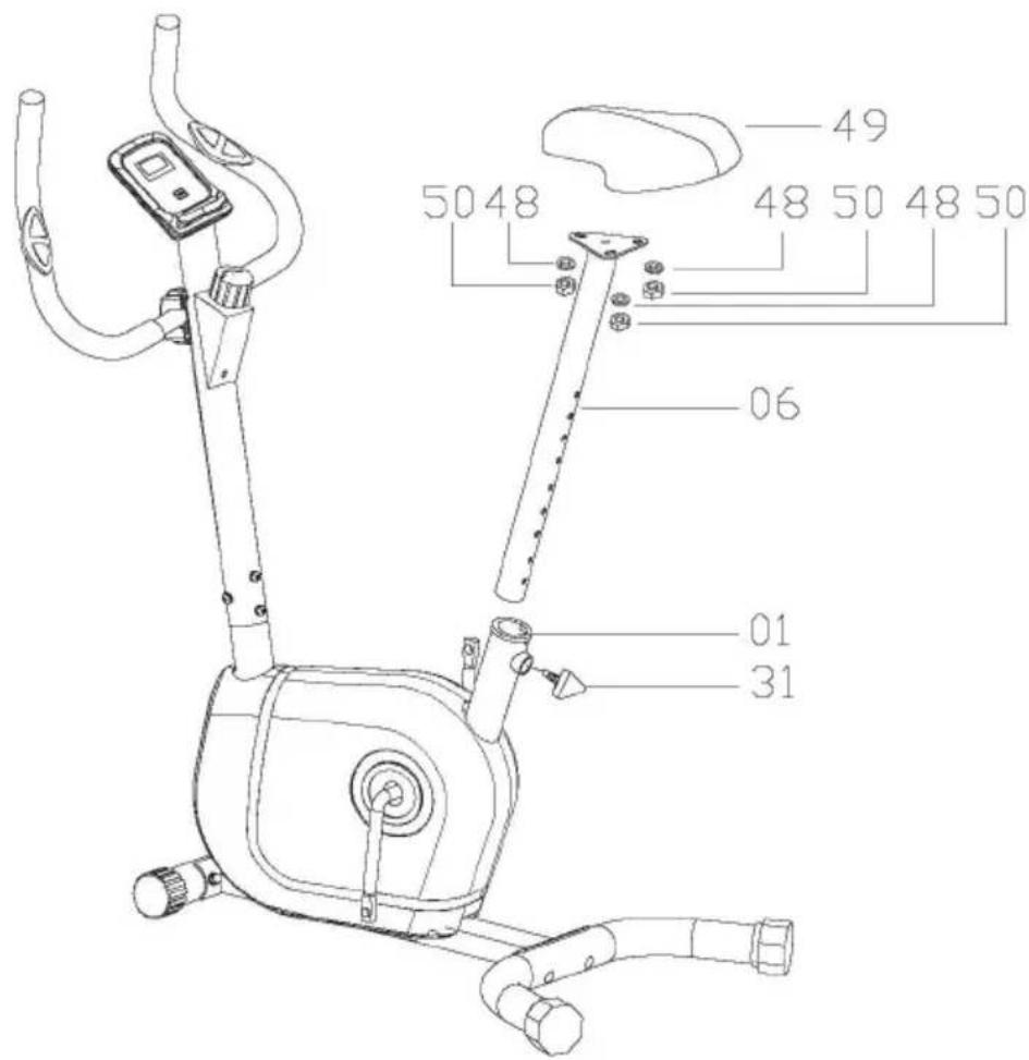 Klarfit Myon Cycle - Stap 5 - 1