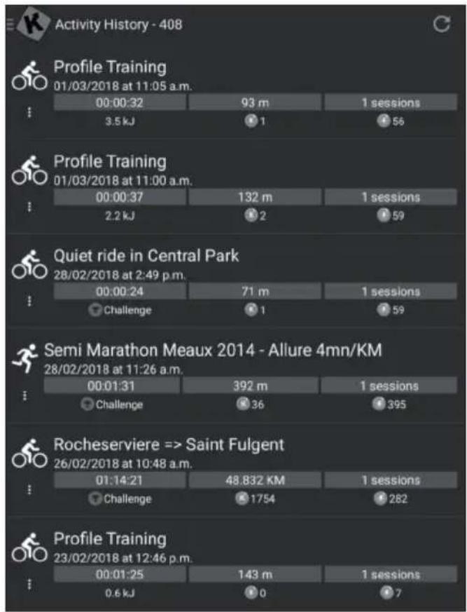 Klarfit Myon Cycle - Trainingsprotocol - 1