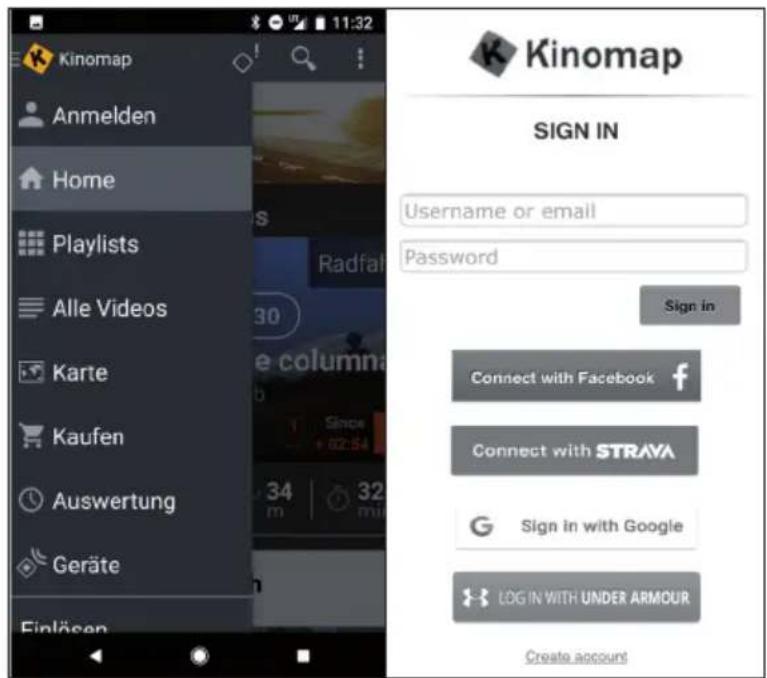 Klarfit Myon Cycle - Account aanmaken - 1