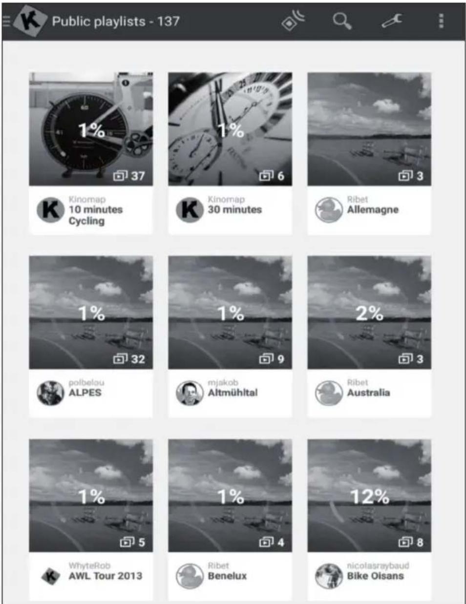 Klarfit Myon Cycle - Playlists - 1