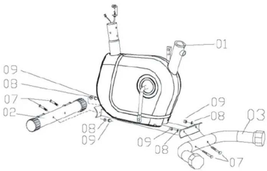Klarfit Myon Cycle - DESCRIZIONE DEL DISPOSITIVO - 3