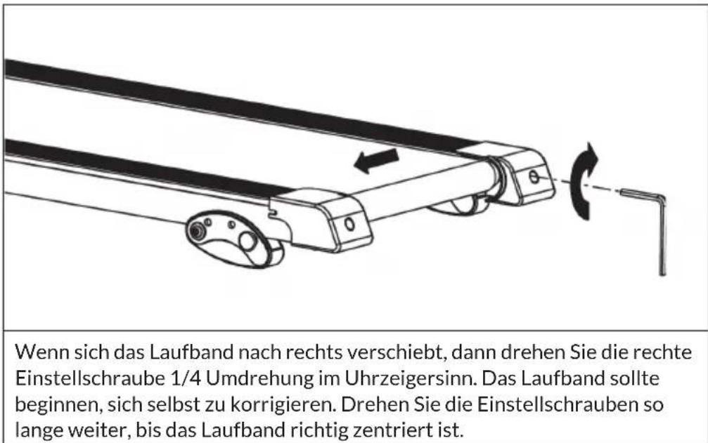 Capital Sports Workspace Fusion - Anpassung des Laufbands - 2