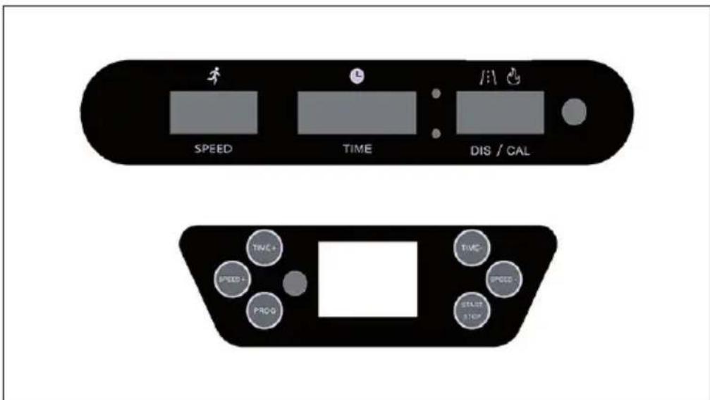 Capital Sports Workspace Fusion - PANNEAU DE COMMANDE ET TÉLECOMMANDE - 1