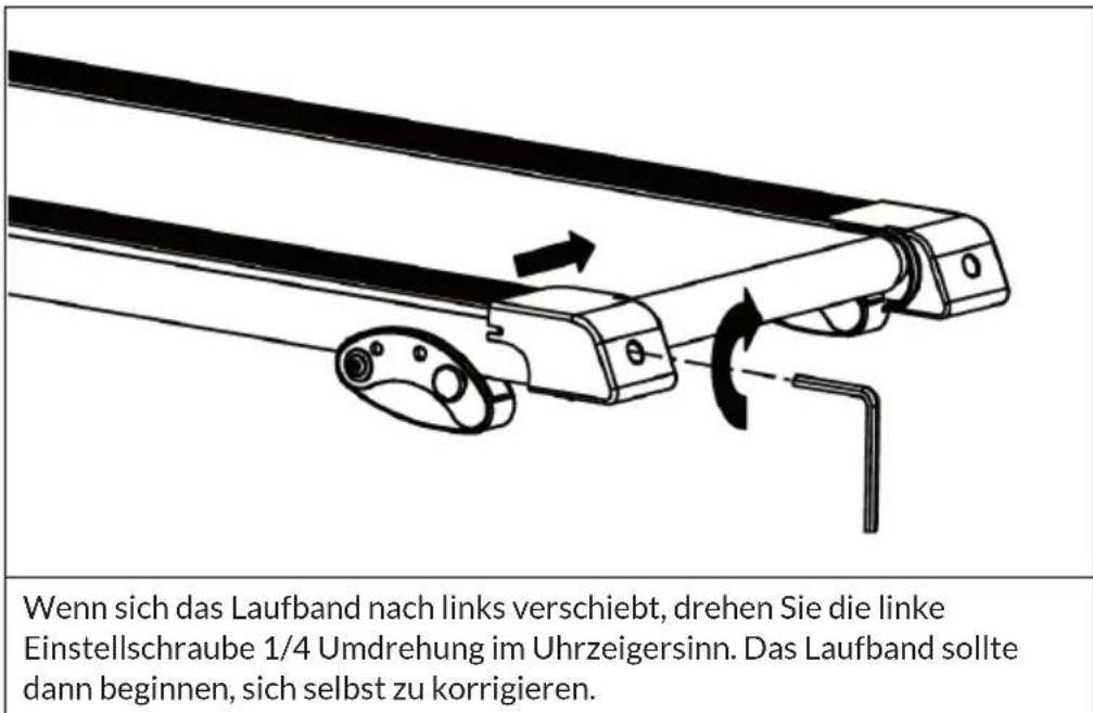 Capital Sports Workspace Fusion - Anpassung des Laufbands - 1