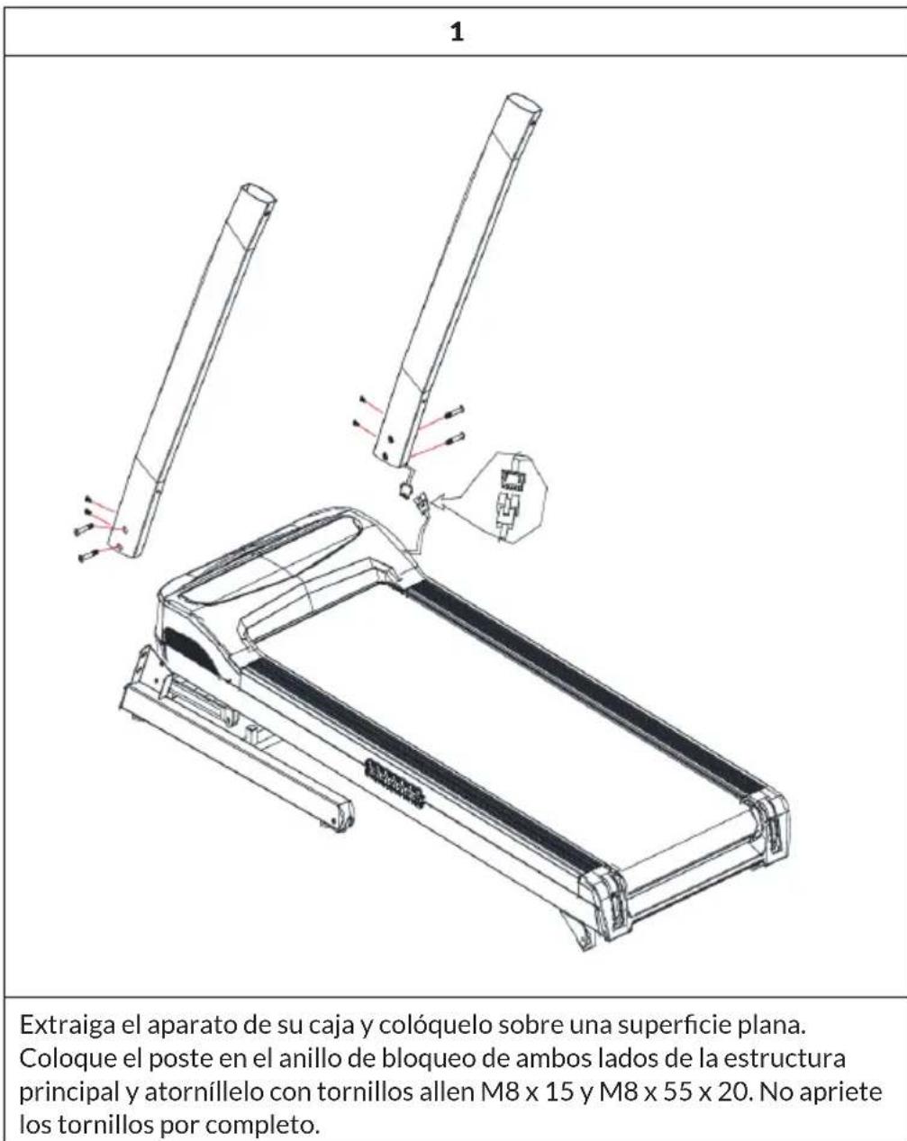 Capital Sports Infinity Track 6.0 - MONTAJE - 1