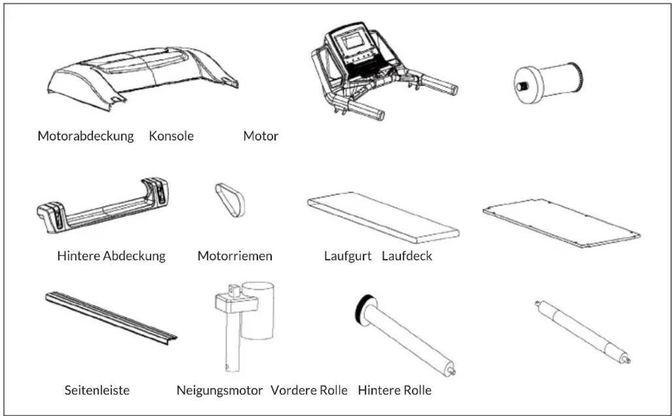 Capital Sports Infinity Track 6.0 - Geräteile - 1