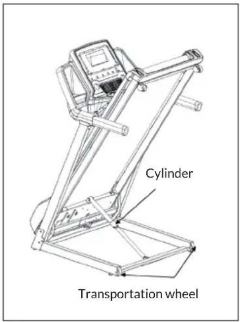 Capital Sports Infinity Track 6.0 - Folding the treadmill - 1