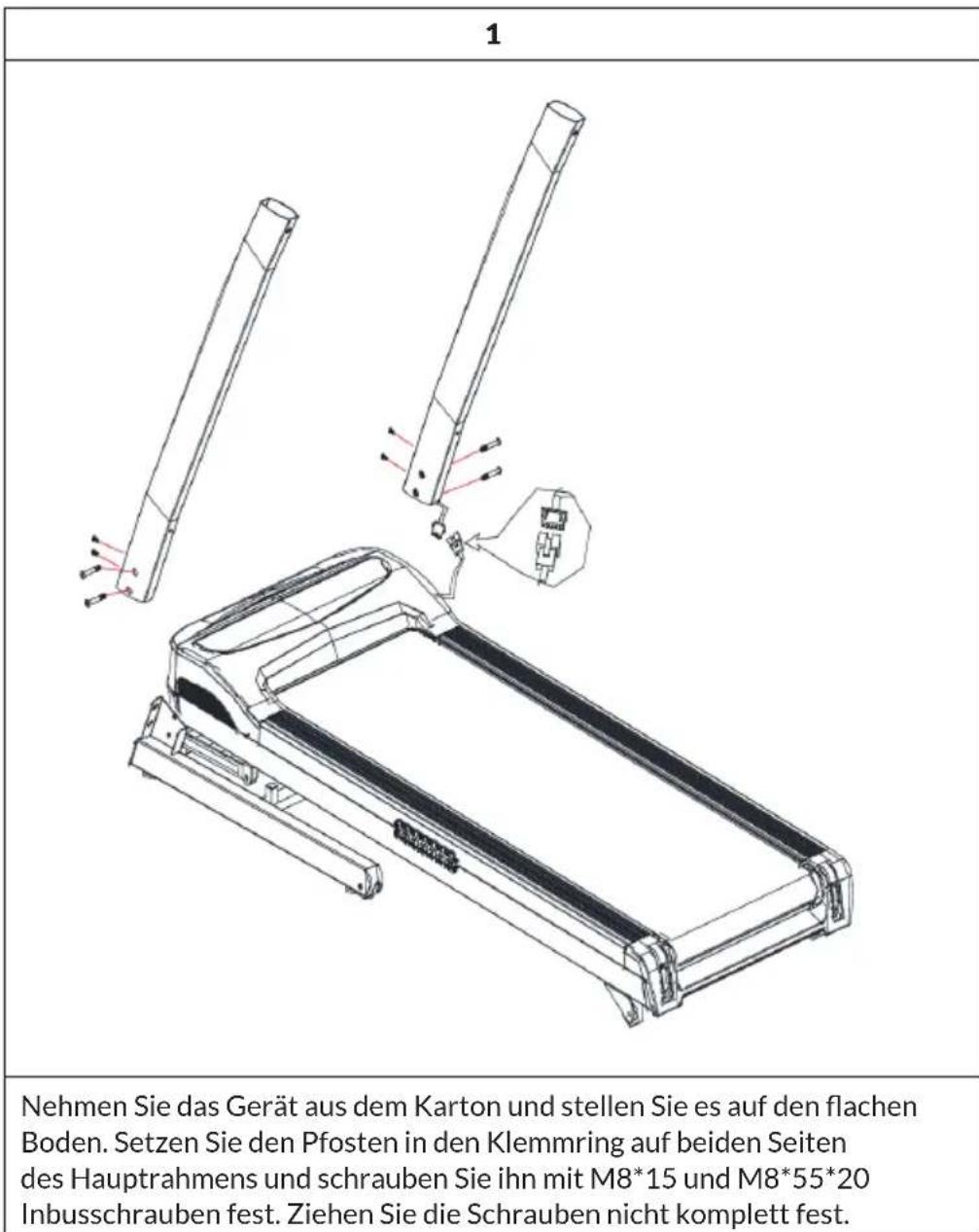 Capital Sports Infinity Track 6.0 - ZUSAMMENBAU - 1