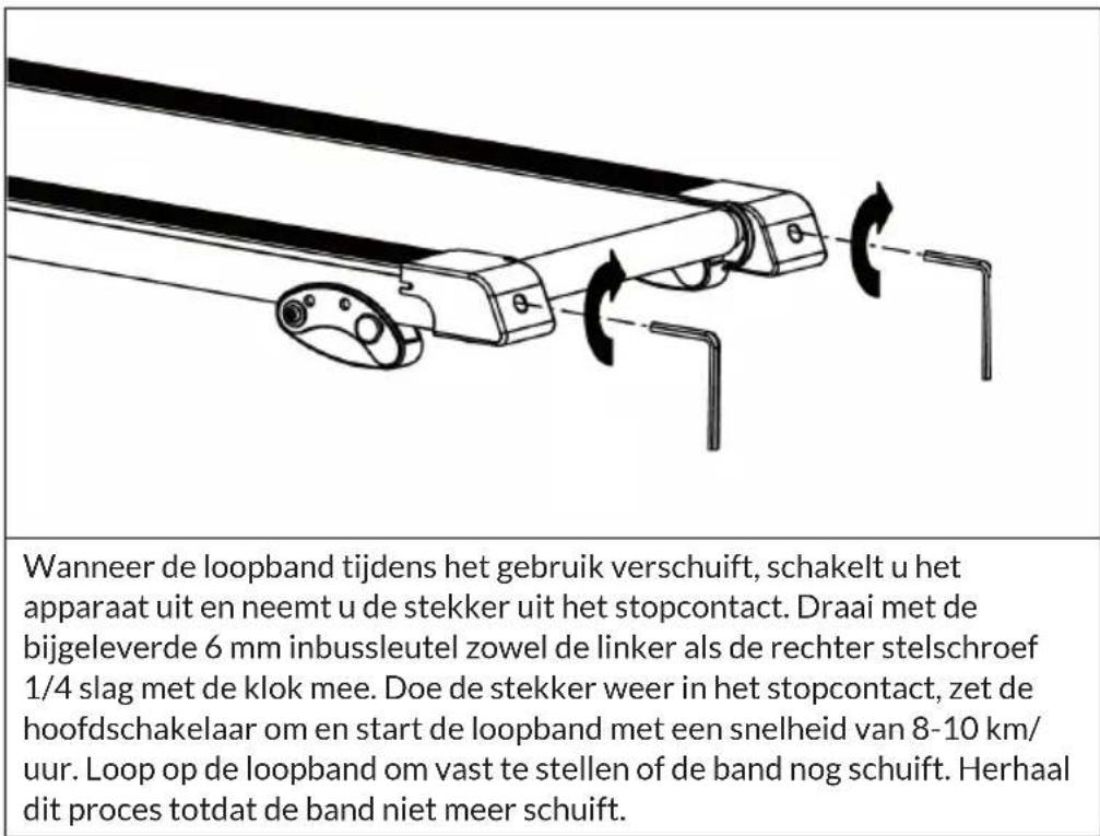 Capital Sports Pacemaker F80 - Aanpassen van de loopband - 3