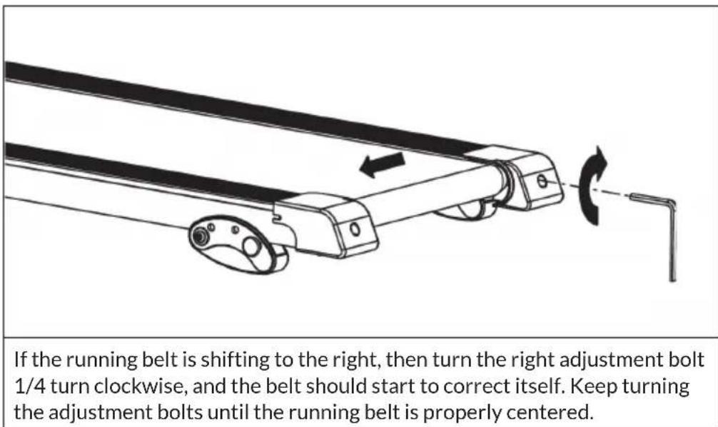 Capital Sports Pacemaker F80 - Belt Adjustment - 2
