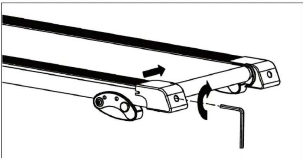 Capital Sports Pacemaker F80 - Aanpassen van de loopband - 1