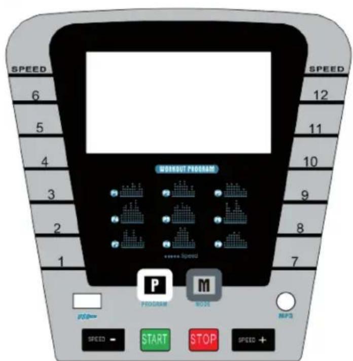 Capital Sports Pacemaker F80 - PANNELLO DI CONTROLLO E FUNZIONAMENTO - 1
