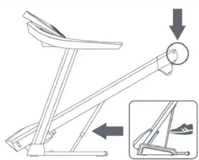 Capital Sports Infinity Pro 2.0 - Gerät zusammenfalten - 1