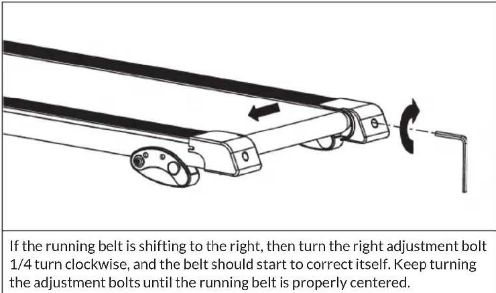 Capital Sports Pacemaker F100 - Belt Adjustment - 2