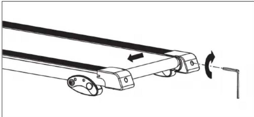 Capital Sports Pacemaker F100 - REGOLARE IL TAPIS ROULANT - 2