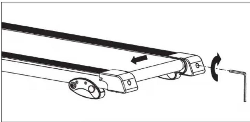 Capital Sports Pacemaker F100 - RéGLAGE DUTAPIS DE COURSE - 2