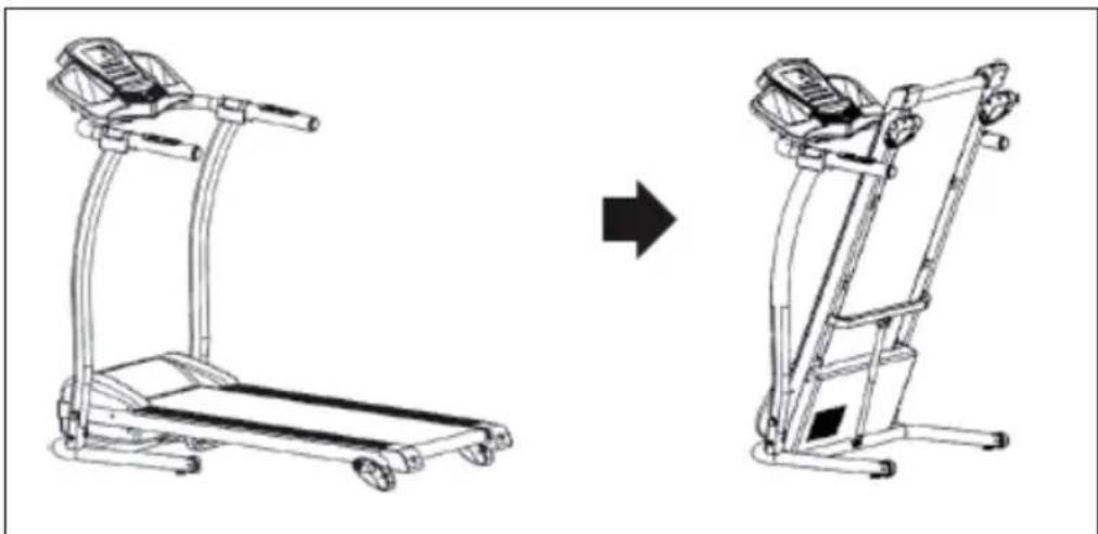 Capital Sports Pacemaker F100 - Plegar el aparato - 1