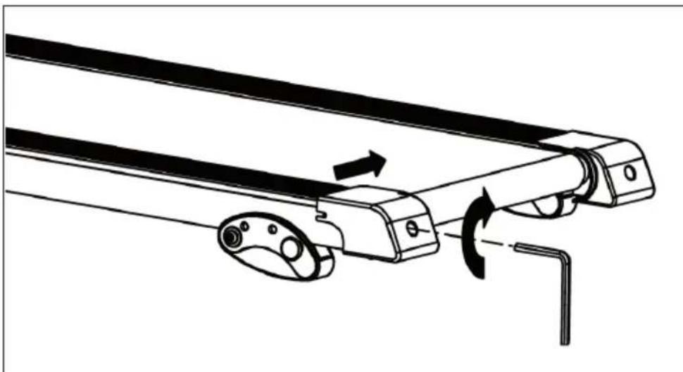 Capital Sports Pacemaker F100 - RéGLAGE DUTAPIS DE COURSE - 1