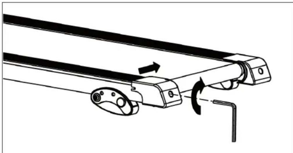 Capital Sports Pacemaker F100 - REGOLARE IL TAPIS ROULANT - 1
