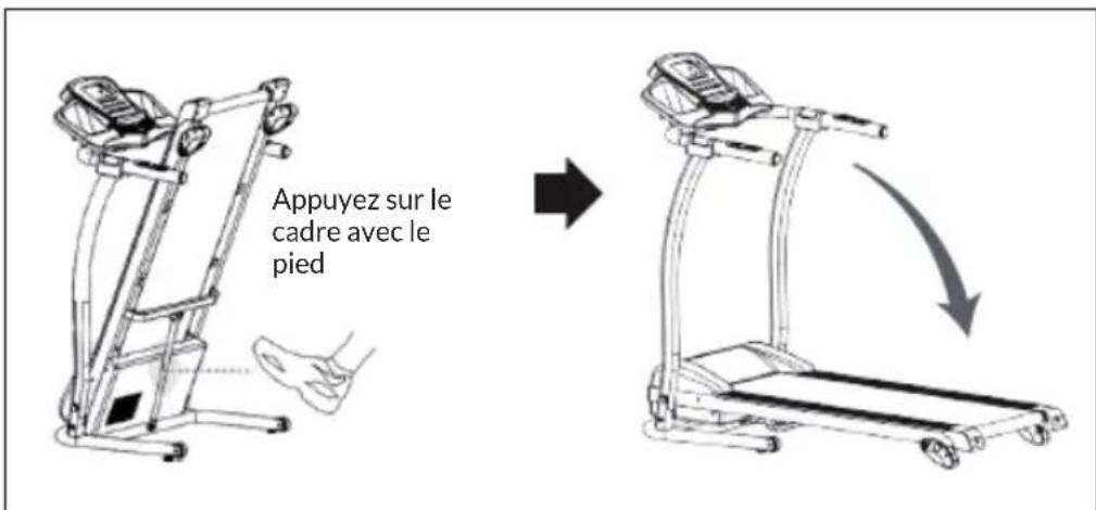 Capital Sports Pacemaker F100 - Pour déplier l'appareil - 1