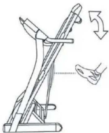 Capital Sports Pacemaker F120 - Plegar/abrir el aparato - 1