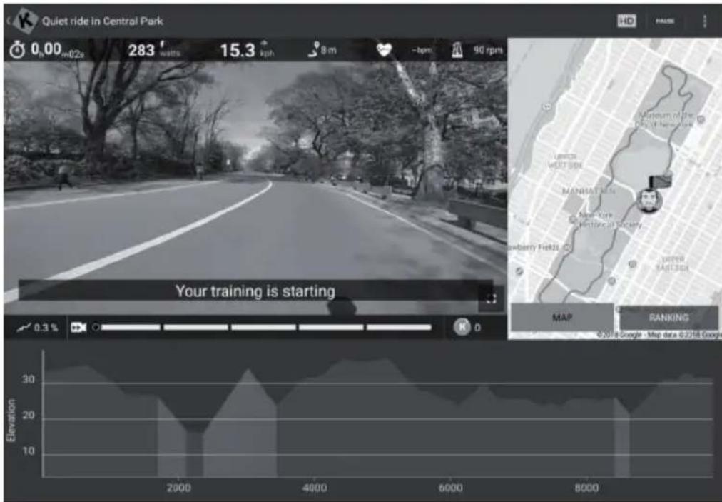 Capital Sports Infinity Track 4.0 - Pantalla de entrenamiento - 1