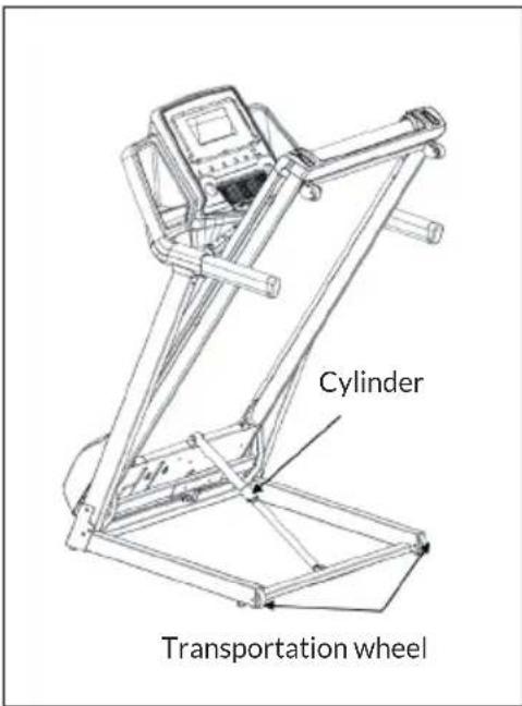 Capital Sports Infinity Track 4.0 - Folding the treadmill - 1