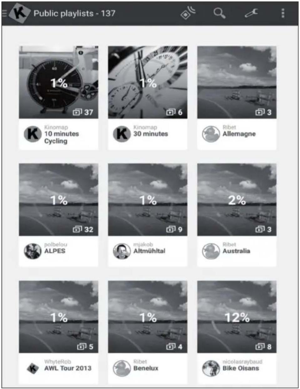 Capital Sports Infinity Track 4.0 - Listes de lecture - 1