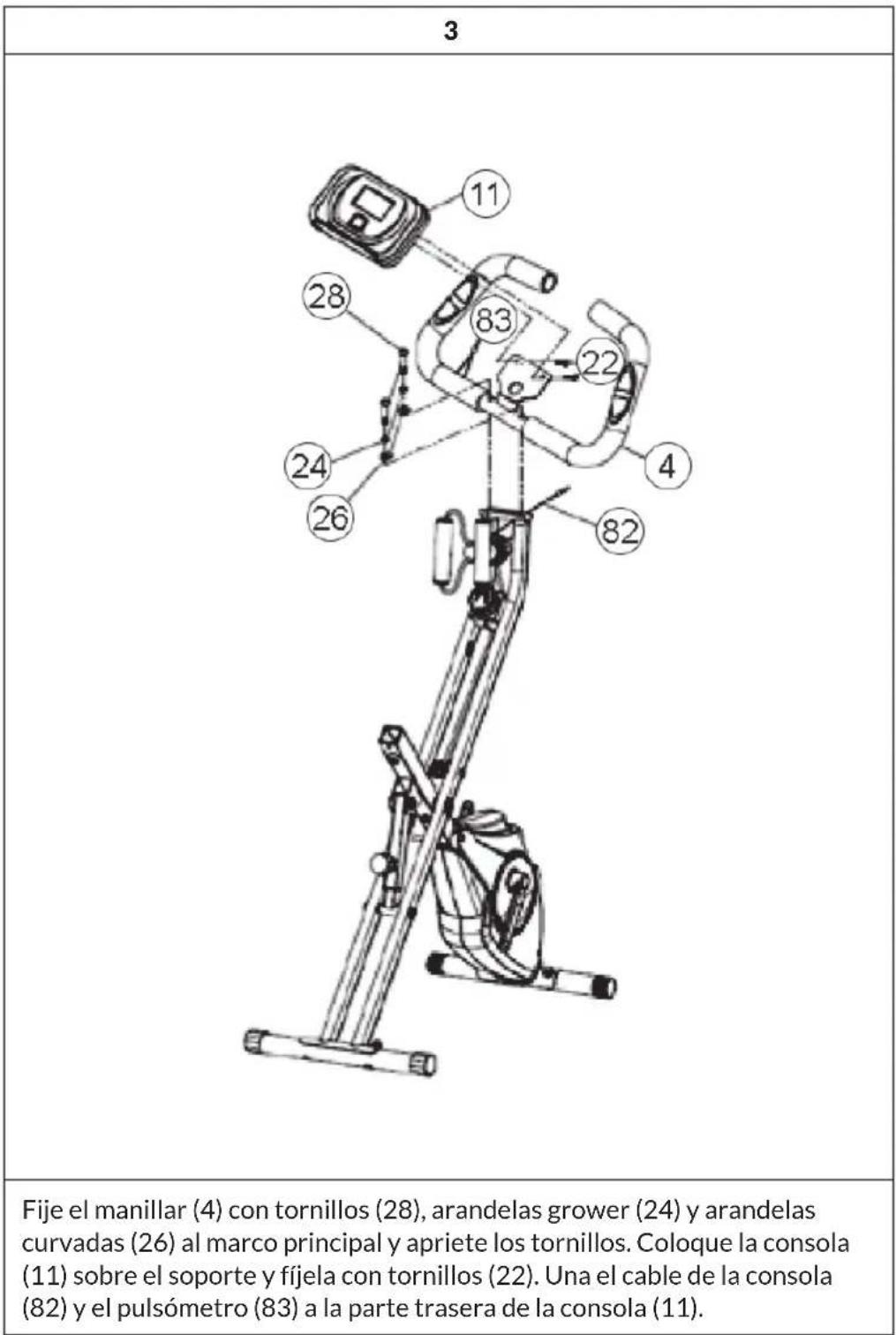 Capital Sports Azura M3 - MONTAJE - 4