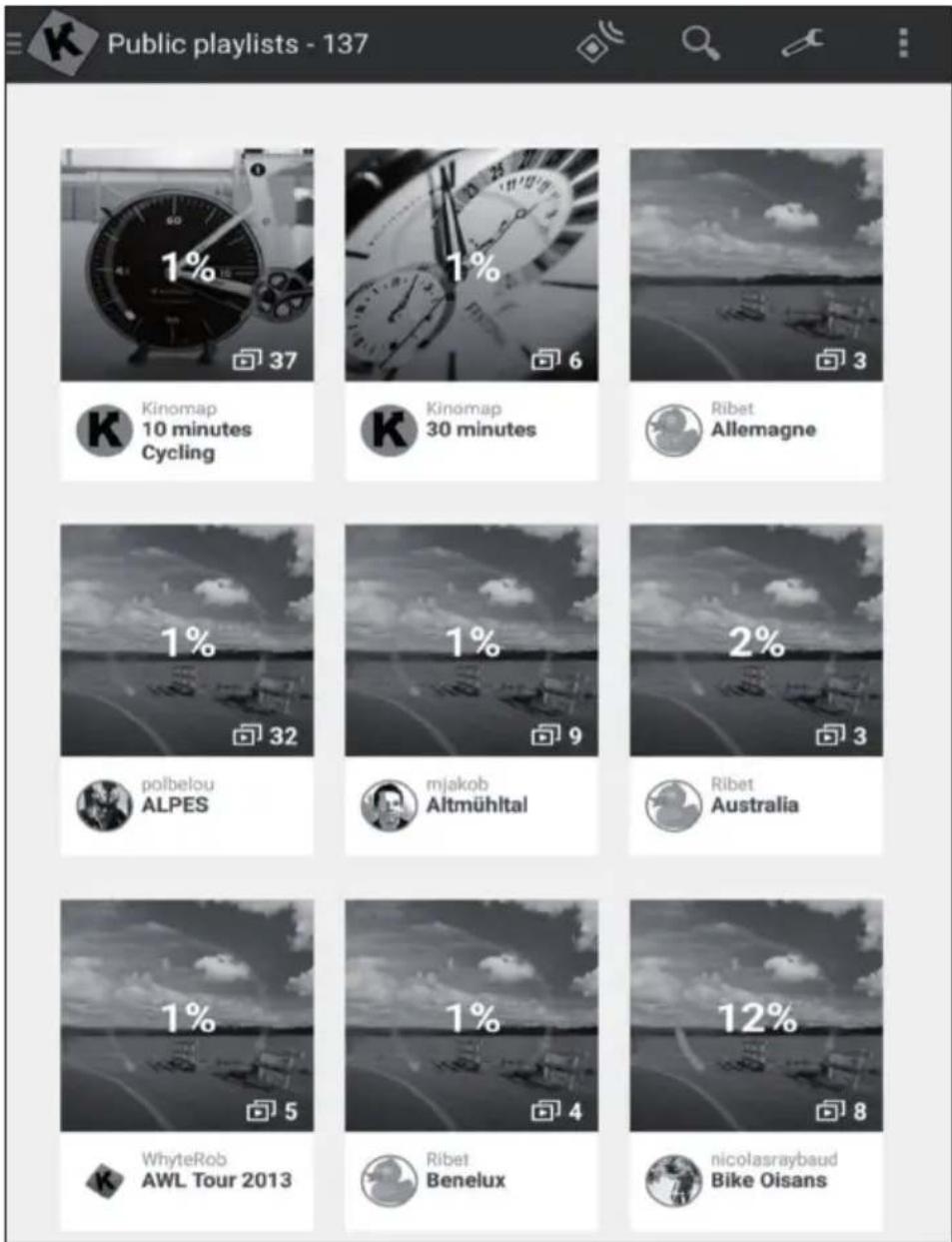 Capital Sports Azura M3 - Playlists - 1
