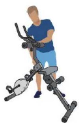 Capital Sports Azura Fusion - Umbau vom Indoor Bike zum AB Trainer - 4
