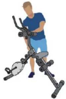 Capital Sports Azura Fusion - Transformation du vélo indoor en AB Trainer - 4