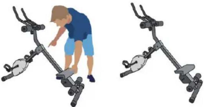 Capital Sports Azura Fusion - Transformation du vélo indoor en AB Trainer - 6