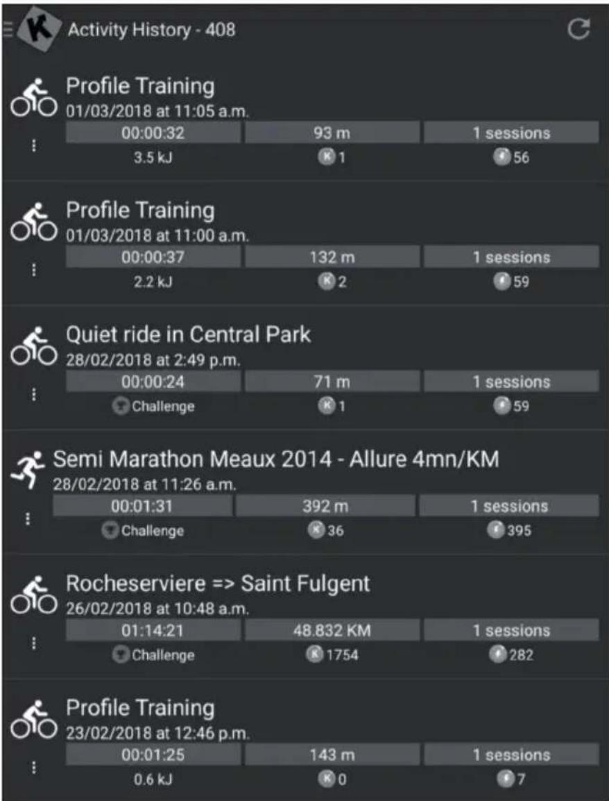 Capital Sports Evo Track - Journal d'entrainment - 1