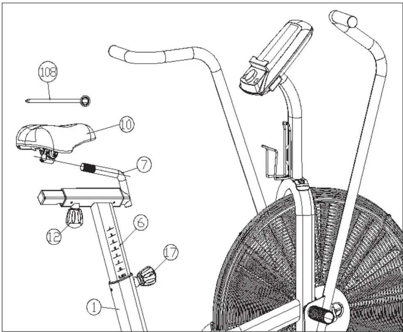 Capital Sports Strike Bike - MONTAJE - 7